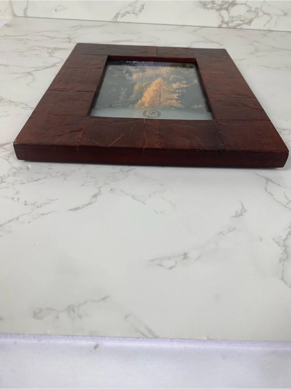 Rustic Brown Wood Photo Frame - Home Accents 5x7